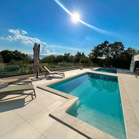 The Modern In The Nature With A Pool & Gym Kostrena